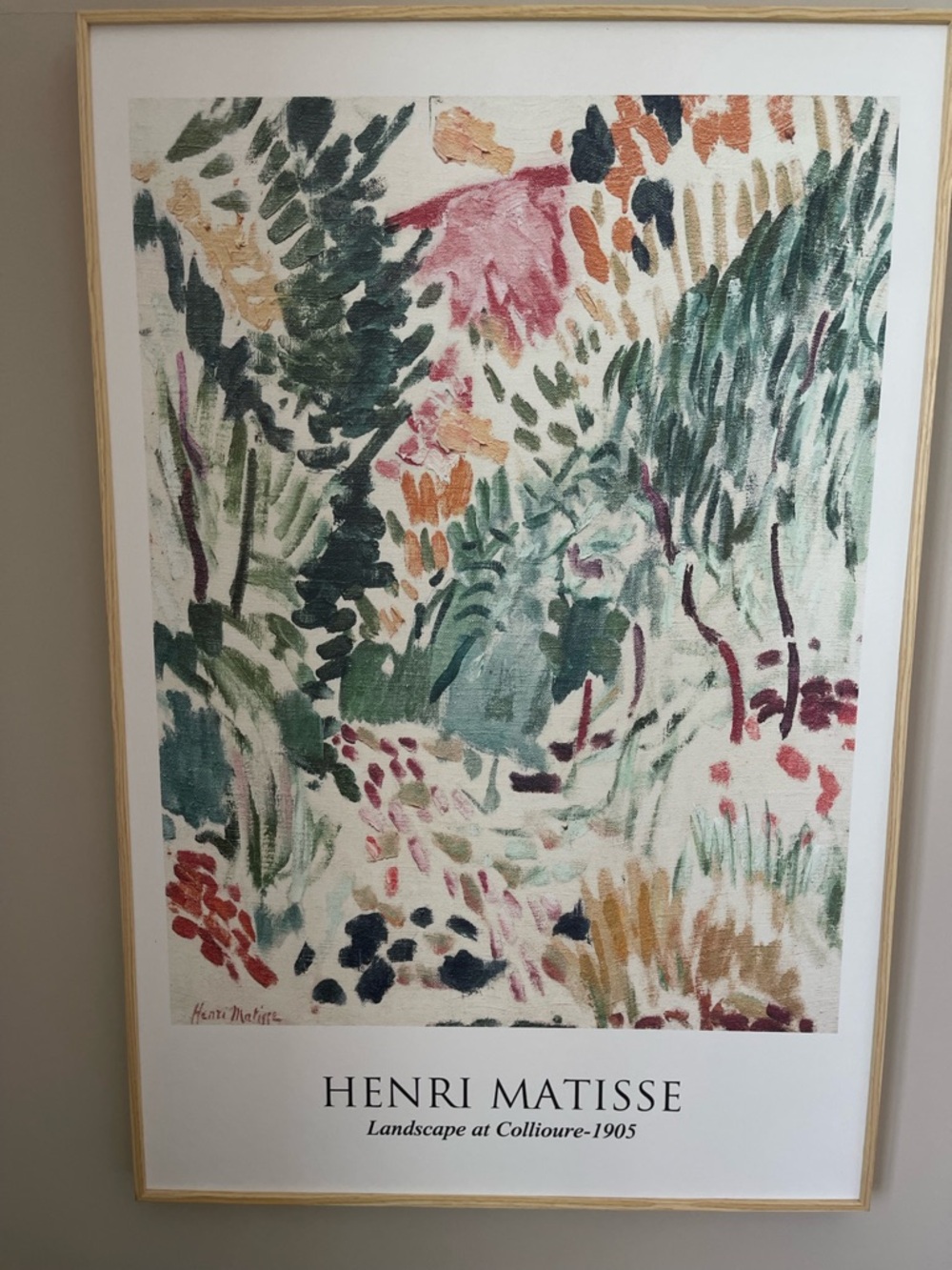 2 Piece Framed Artwork - Henri Matisse & William Morris Canvas Prints - Picture 2 of 10